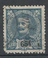 PORTUGAL - 1898-1905,  D. Carlos I. Novas Cores E Valores.  65 R.     (o)   MUNDIFIL  Nº 143 - Usado