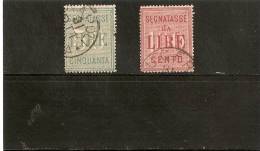 ITALIE  TIMBRES  TAXE  N 20/21     OBLITERE - Impuestos