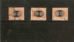 ITALIE  TIMBRES  TAXE  N 22/23     OBLITERE - Impuestos