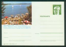 Bund BPK  1973  Mi: P 109 A9-087  Waging Am See - Strandcafé - Cartoline Illustrate - Nuovi