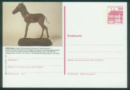 Bund BPK  1985  Mi: P 138 P10-146  Mainz - Quagga-Fohlen - Illustrated Postcards - Mint