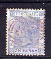Sierra Leone - 1891 - 2½d Definitive (Watermark Crown CA) - Used - Sierra Leona (...-1960)