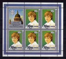 Niue - 1982 - Birth Of Prince William Sheetlet - MNH - Niue