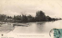 Québec  Canada      Ste Anne De La Pérade   L'Ile  St Ignace - Autres & Non Classés