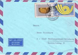 0080. Carta Aerea BERN (Suiza) 1973. Stamps Fantasy - Lettres & Documents