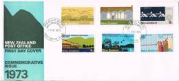 0086. Carta F.D.C. Wellington (nueva Zelanda) 1973. Conmemorative - FDC