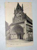 Carte Postale Ancienne : MORLAAS : L'Eglise - Morlaas