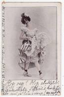 DANCE THE DANCER OLD POSTCARD 1902. - Danse