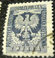 Poland 1954 Official Stamp 60g - Used - Oficiales