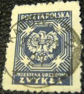 Poland 1945 Official Stamp - Used - Oficiales