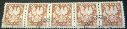 Poland 1951 Postage Due 90g X5 - Used - Segnatasse