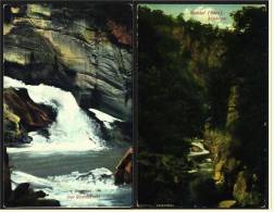 2 Ansichtskarten  -  Bodetal Im Harz  -  Bodekessel  -  Ca.1910    (1435) - Thale