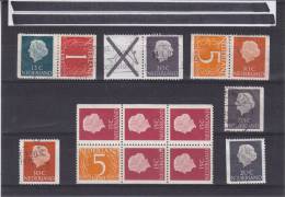 Pays Bas - Timbres De Carnets Neuf ** Et Oblitérés - Postzegelboekjes En Roltandingzegels