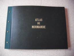 Grand  Atlas De Normandie  64 Cm Sur 46 Cm - Normandie