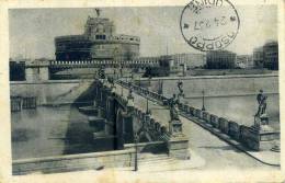 ROMA. Castel Sant' Angelo. Vg. C/fr. 1937. - Castel Sant'Angelo