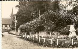 CPA  14 SAINT MARTIN DE BIENFAITE Le Monument Aux Morts Et L´église - Autres & Non Classés