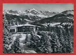 * CRANS Sur SIERRE-Les Plans Mayens. Café Restaurant Du Mont Blanc-1950(Joseph Antille,propr.)-Animé - Sierre