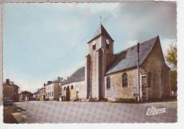 89.045/ EGRISELLES LE BOCAGE - Place De L'église St Martin Cpsm - Egriselles Le Bocage