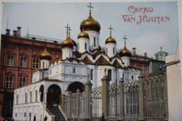 Moscou (Kremlin) Cathédrale De L´annonciation —> Chromos Et Images Chocolaterie Chocolat Cacao: Van-Houten 14.5X10.5 Cm - Van Houten