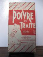 BOITE MONTEE POIVRE DU TRAITEUR GRIS  60 Gr  E.R.G. - Dozen