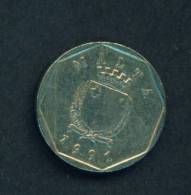 MALTA  -  1991  5 Cents  Circulated As Scan - Malte