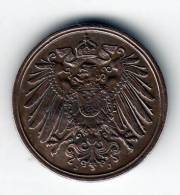 Duitsland Keizerrijk 1 Pfennig 1912J - 1 Pfennig