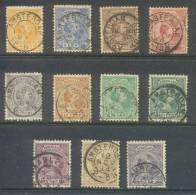 Emissie 1891: Compleet Gebruikt Met Leuke Stempels - Used Stamps