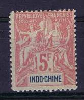 Indo-Chine: Yv Nr 16 MH/*, Maury  Cat Value € 150 - Neufs