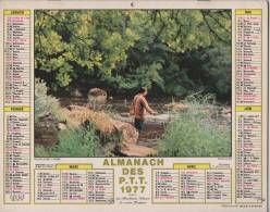 ALMANACH DES PTT 1977  EDITEUR LAVIGNE - Big : 1971-80