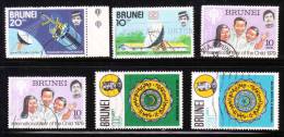 Brunei 1979 Collection International Year CHild Satellite Used - Brunei (...-1984)