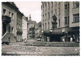 AK Halle/Saale Sachsen-Anhalt, Eselsbrunnen Auf Dem Alten Markt 1966 - Halle (Saale)