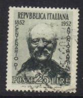 SS6349A - REPUBBLICA , Mancini Filigrana Lettere 8/10 Sinistra - Variétés Et Curiosités