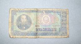 ROMANIA-100 LEI,COMUNIST PERIOD - Rumania