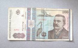 ROMANIA-200 LEI,1992 PERIOD - Roemenië