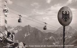 Allemagne -  Bayr. Tiroler Grenze Auf Der Zugspitze Mit Zugspitzbahn - Fuerstenfeldbruck