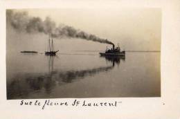 Canada  Québec   Navigation Sur Le Fleuve St Laurent  (carte Photo) - Other & Unclassified