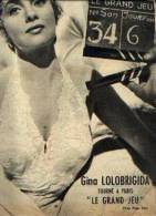 (CINEMA ) "GINA LOLOBRIGIDA" Lot De 3 Revues Reprenant Articles Et Photos (voir Description) - Magazines