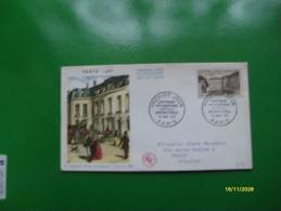 1963 Conference Postale Internationale Paris Premier Jour D´emission ANNULLO Speciale - Lettres & Documents