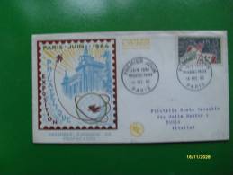 1963 Juin 1964 PHILATEC Paris Premier Jour D´emission ANNULLO Speciale - Lettres & Documents