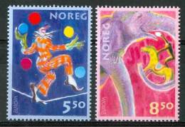 2002 Norvegia Europa Circo Set MNH** Spa190 - Circus