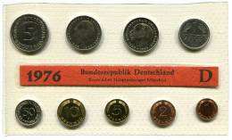 1283 - BUNDESREPUBLIK - 1976 D-J (4 Sätze Kpl.), Stempelglanz // GERMANY - 4 Yearsets 1976 - Münz- Und Jahressets