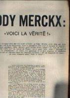 (CYCLISME) "EDDY MERCKX" Lot De 2 Revues Reprenant Articles Et Photos (voir Description) - Cyclisme