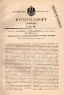 Original Patentschrift - G. Schubert In Erdmannsdorf B. Hirschberg , 1901 , Schreibtisch , Myslakowice B. Jelina Góra !! - Other & Unclassified