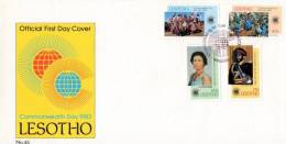 Lesotho - 1983 Commonwealth Day FDC # SG 536-539 , Mi 415-418 - Lesotho (1966-...)