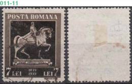 ROMANIA, 1939, Centenary Of The Birth Of King Carol I; Sc./Mi.  483/577 - Used Stamps