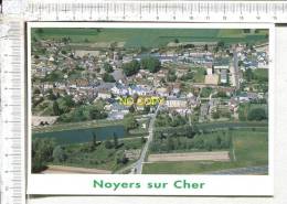 NOYERS Sur CHER  -  Vue Aérienne Du Bourg - Noyers Sur Cher