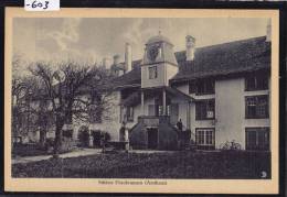 Schloss Fraubrunnen (Amthaus) - Um. Dez. 1914 (-603) - Fraubrunnen