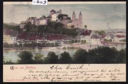 Gruss Aus Aarburg - Färbung - Um. 1901 (-609) - Aarburg