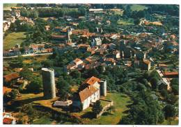 87 - Chalus - Vue Aérienne Sur Le Château Richard Coeur De Lion - Chalus