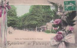 HAUTS DE SEINE SOUVENIR DE PUTEAUX STATION DES TRAMWAYS DU BOIS DE BOULOGNE Editeur AC - Puteaux